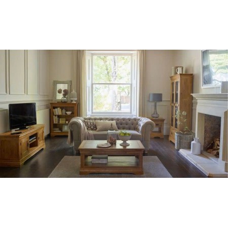 Living Room 02 : Trọn Bộ Phòng Khách Gỗ Sồi - 5 Món